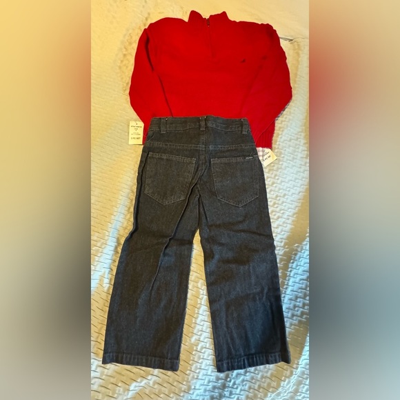 2 Sets Nautica Red and Plaid Set and camouflage wranglers Garanimals® - Picture 8 of 15